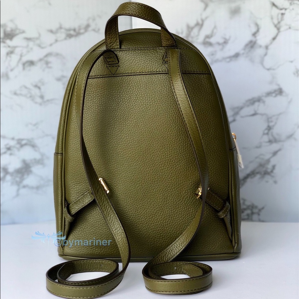 🍀 Michael Kors Abbey Studded Backpack Wallet Set - Picture 7 of 8
